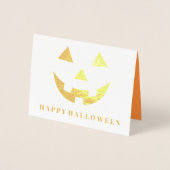 Halloween Foil Card Folienkarte (Vorderseite)
