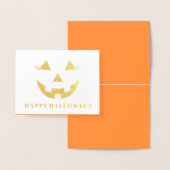 Halloween Foil Card Folienkarte (Anzeige)