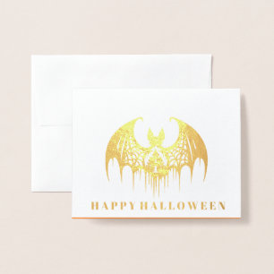 Halloween Foil Card Folienkarte