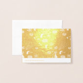 Halloween Folienkarte (Rückseite mit Umschlag)