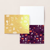 Halloween Folienkarte (Anzeige)