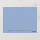 HALLOWEEN FOLK ART BARN OWL & CANDY CORN POSTKARTE (Rückseite)