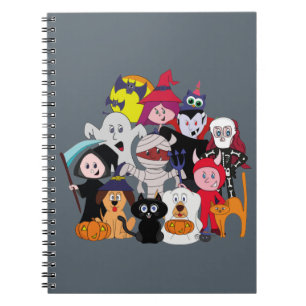 Halloween Folks Notizblock