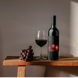 Halloween Food & Beverage Labels Weinetikett