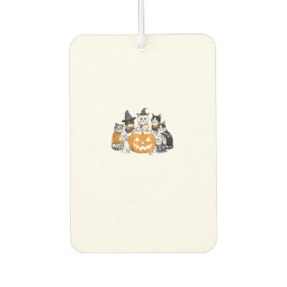 halloween for Cat Cute Kitten Ghost Skeleton Lover Autolufterfrischer
