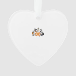 halloween for Cat Cute Kitten Ghost Skeleton Lover Ornament