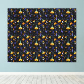 Halloween Forest Canvas Print Leinwanddruck (Insitu (Holzboden))