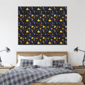 Halloween Forest Canvas Print Leinwanddruck (Insitu (Schlafzimmer))