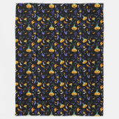 Halloween Forest Fleece Blanket (Vorderseite)