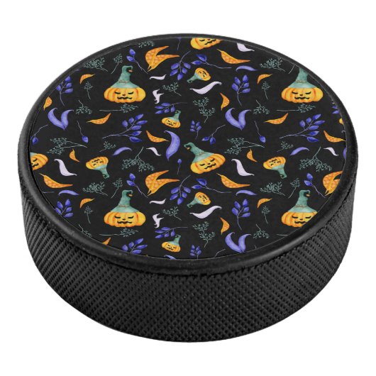 Halloween Forest Hockey Puck (3/4)