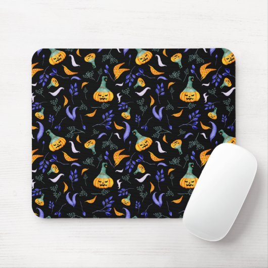 Halloween Forest Mousepad (Mit Mouse)