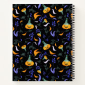 Halloween-Forest-Notebook Notizblock (Rückseite)