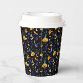 Halloween Forest Paper Cups Pappbecher (Rechts)