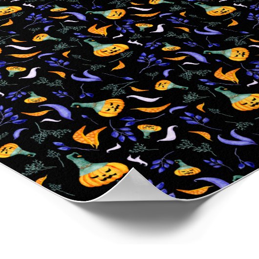 Halloween Forest Poster (Ecke)