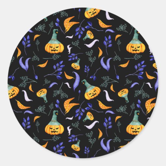 Halloween Forest Stickers (Vorderseite)