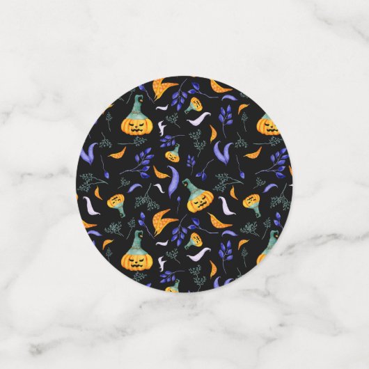 Halloween Forest Table Confetti Konfetti (Klein Vorderseite)