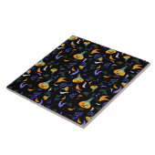 Halloween Forest Tile Fliese (Seite)
