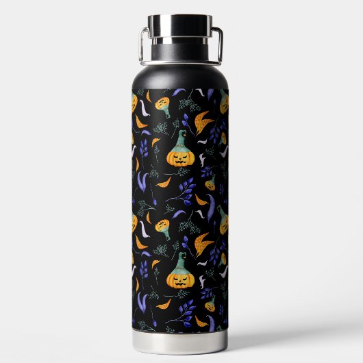 Halloween Forest Water Flasche (Rückseite)