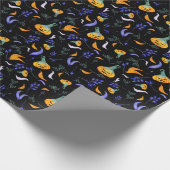 Halloween Forest Wrapping Paper Geschenkpapier (Ecke)