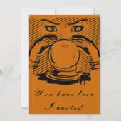 Halloween Fortune Einladung (Vorderseite)