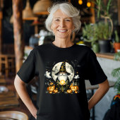 Halloween Fortune Teller Gnome Tri-Blend Shirt