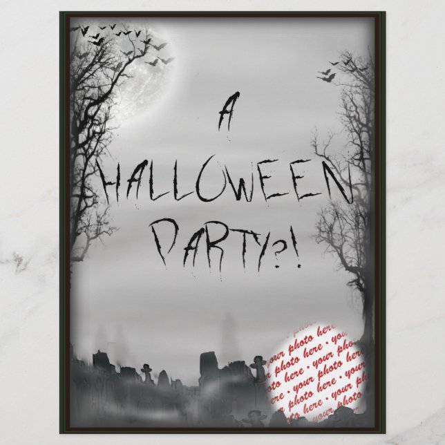 Halloween-Foto (Vorderseite)