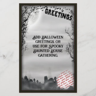 Halloween-Foto Briefpapier