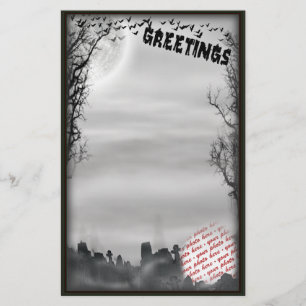 Halloween-Foto Briefpapier