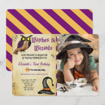 Halloween Foto Einladung