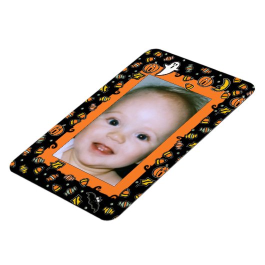 Halloween Foto Frame Magnet (Linke Seite)