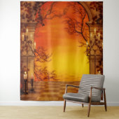 Halloween-Foto-Hintergrundband Wandteppich (Beispiel)