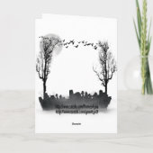 Halloween-Foto Karte (Rückseite)