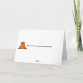 Halloween-Foto Karte (Rückseite)