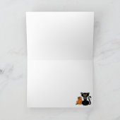 Halloween-Foto Karte (Innenseite)