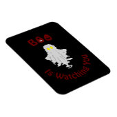 Halloween Foto Magnet | Boo beobachtet dich (Rechte Seite)