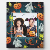 Halloween Foto niedlich Pattern Fotoplatte (Vorderseite)