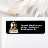 Halloween Foto, Skull & Jack o' Lantern Labels (Insitu)