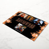 Halloween-FotoCollage Folieneinladung (Gedreht)