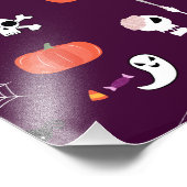 Halloween Fotodruck (Ecke)