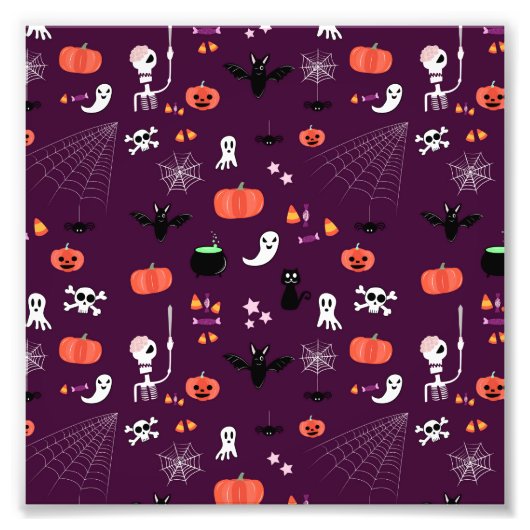 Halloween Fotodruck (Vorne)