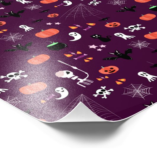 Halloween Fotodruck (Ecke)