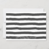 Halloween-Fotokarte | Spooktacular Script (Rückseite)