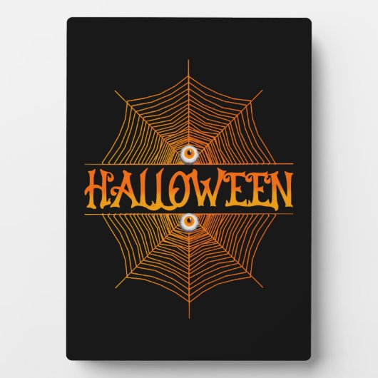 Halloween Fotoplatte (Vorderseite)