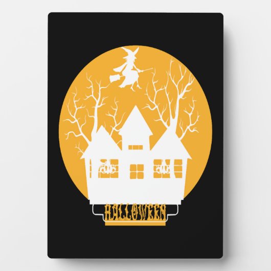 Halloween Fotoplatte (Vorderseite)