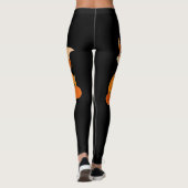 Halloween Fox Leggings (Rückseite)