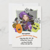 Halloween-Frame-Party Einladung (Vorderseite)