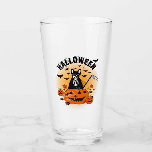 Halloween Franchie Glas (Vorderseite)