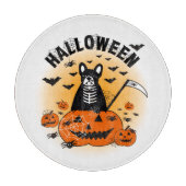 Halloween Franchie Schneidebrett (Vorderseite)