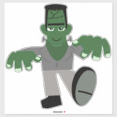 HALLOWEEN FRANKENSTEIN DIE-CUT-STIL DECAL FOR AUTO AUFKLEBER (Blatt)