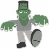 HALLOWEEN FRANKENSTEIN DIE-CUT-STIL DECAL FOR AUTO AUFKLEBER (Vorderseite)